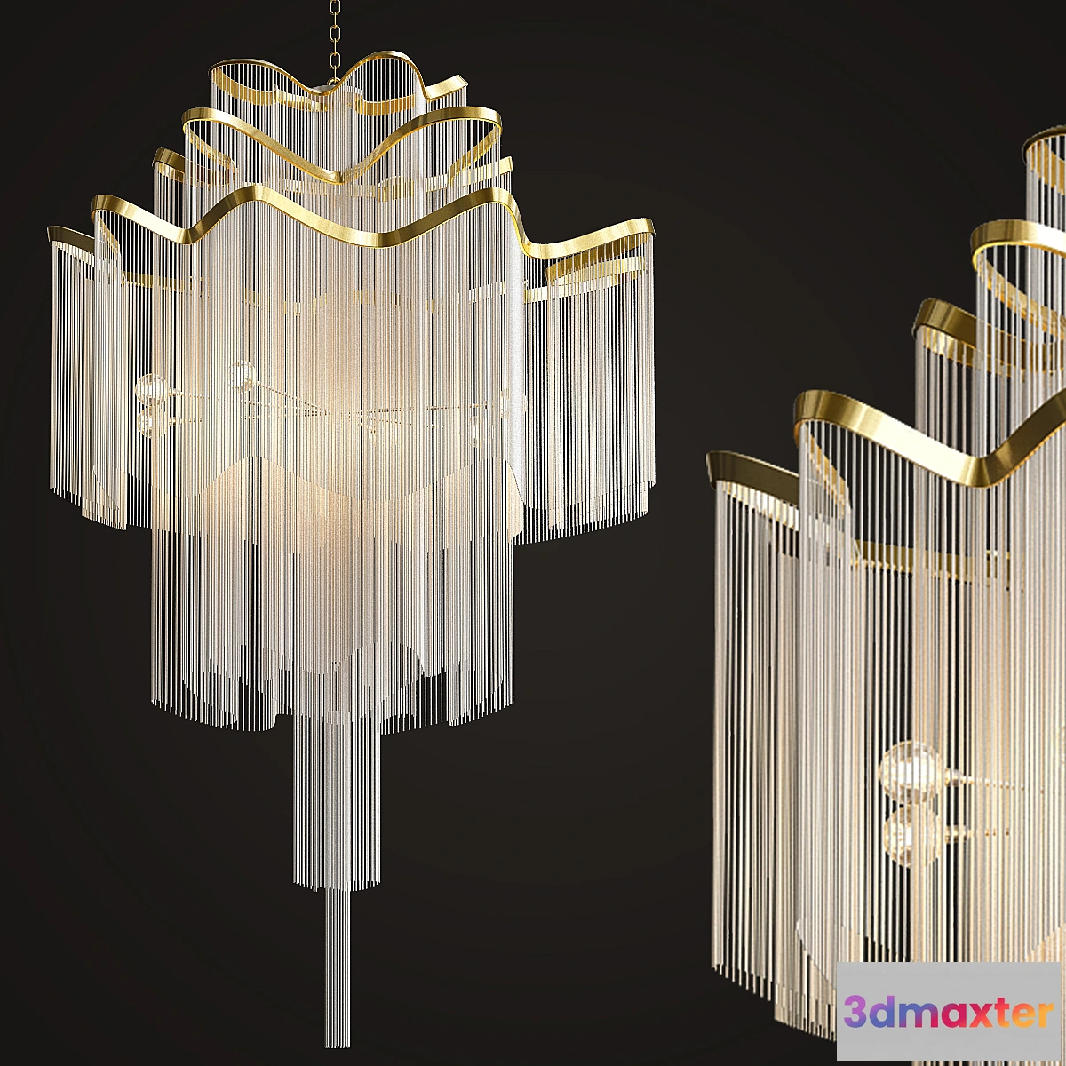 657727 - Terzani Atlantis Chandelier