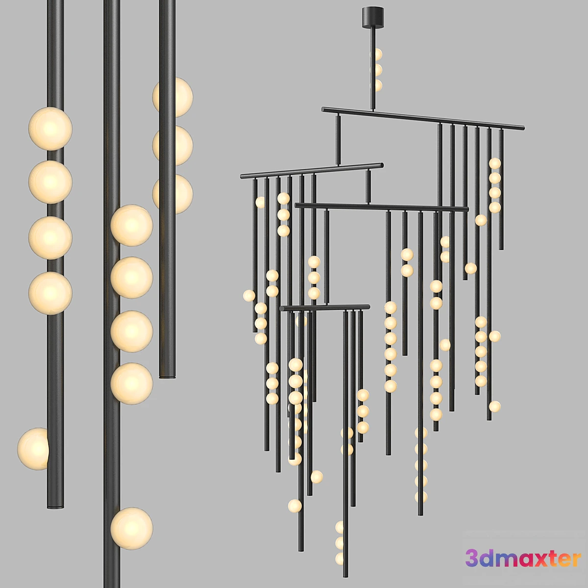 657811 - Drop system chandelier