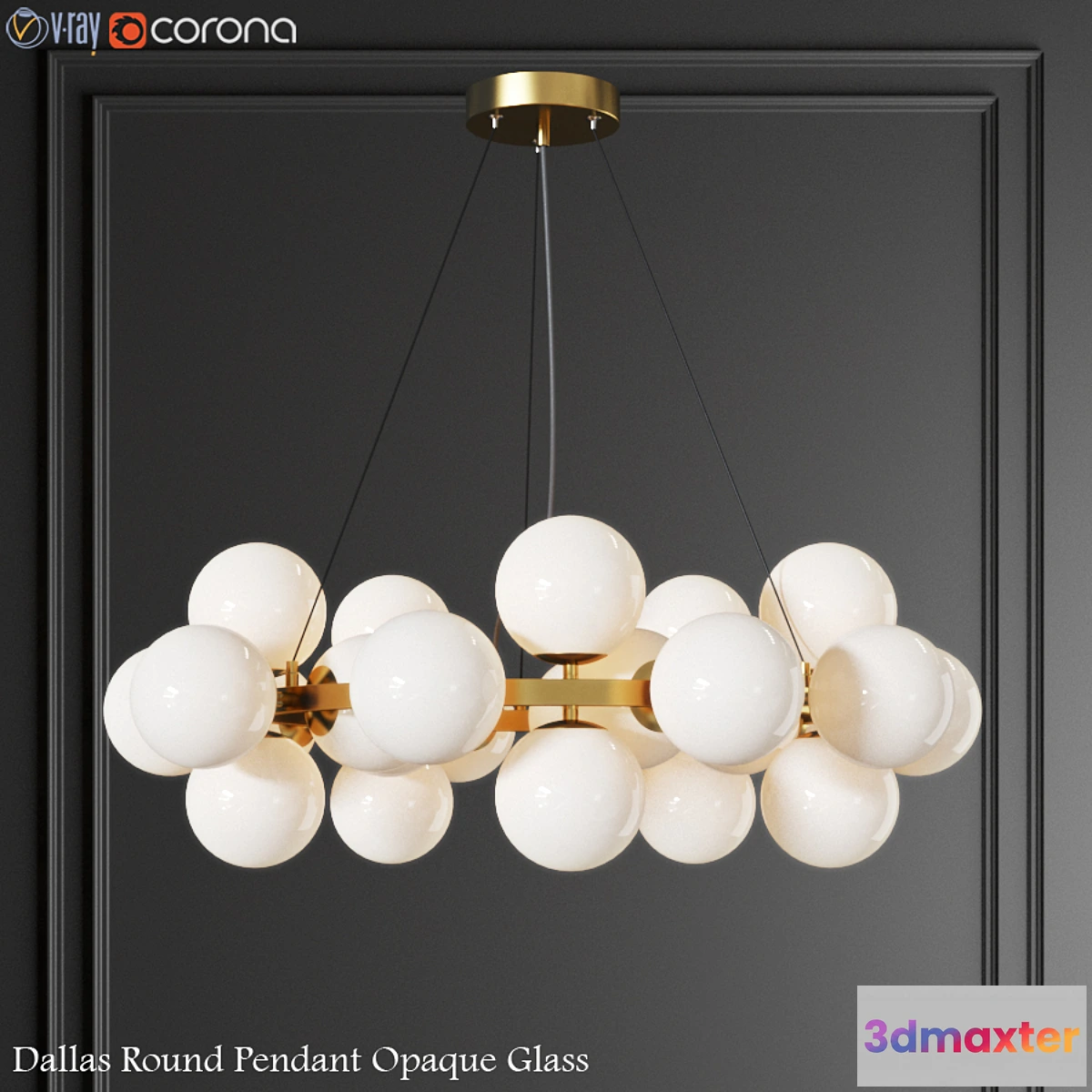 659133 - Dallas Maytoni Round Pendant Lamp