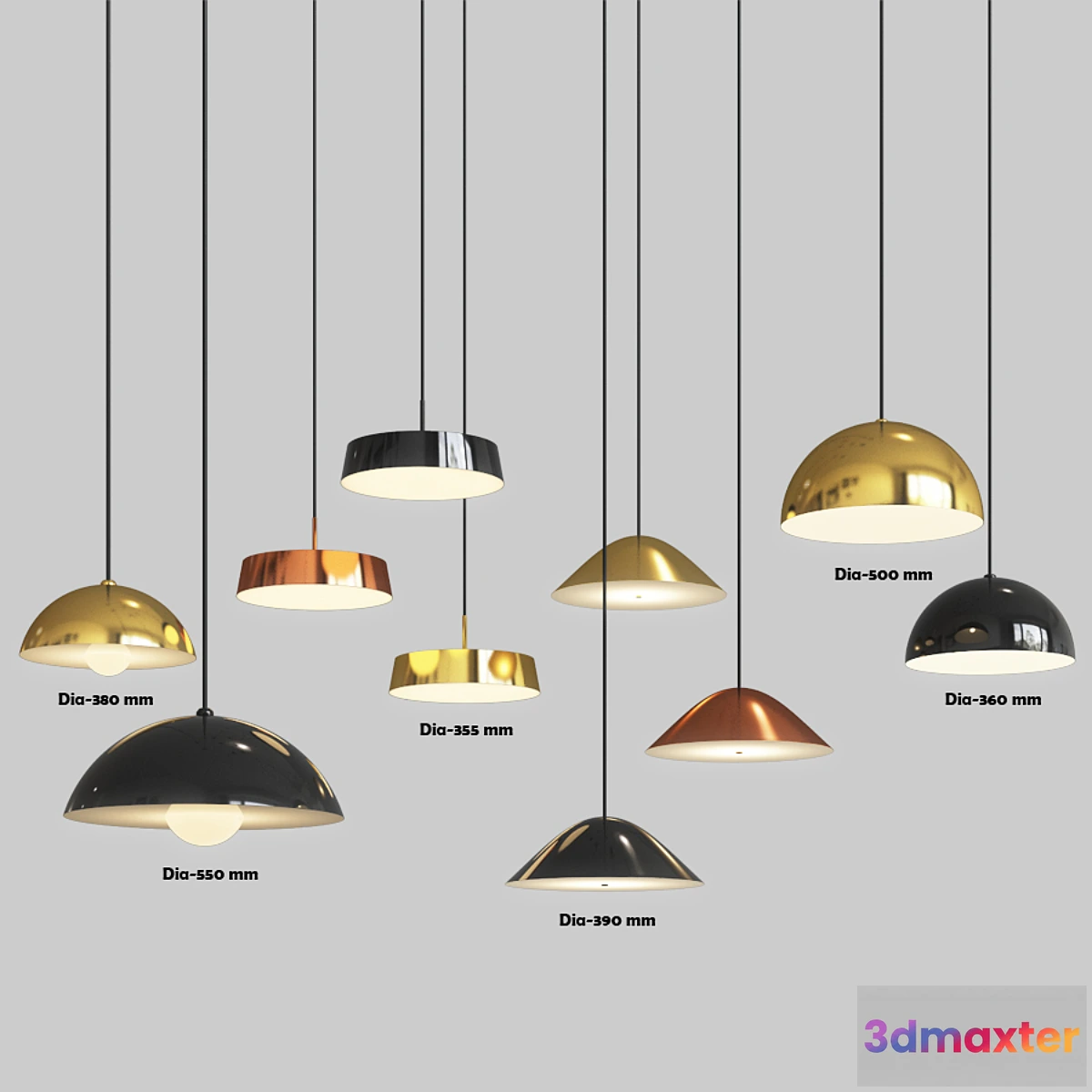 659149 - Ceiling Light Collection 1 - 4 Type