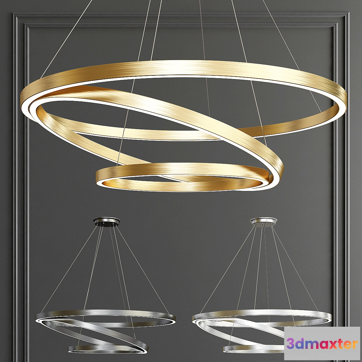 659207 - Rojas WiFi-Enab LED Chandelier