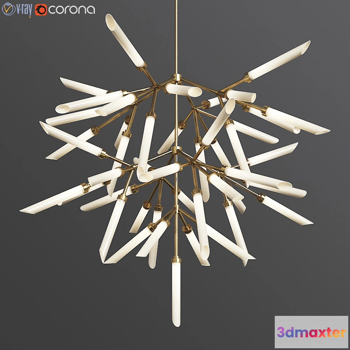 659233 - Spur Pendant Grand Chandelier loftcocept