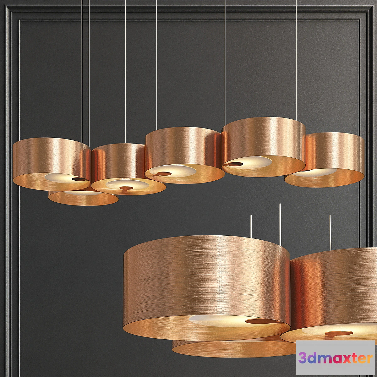 660071 - Trial linear chandelier