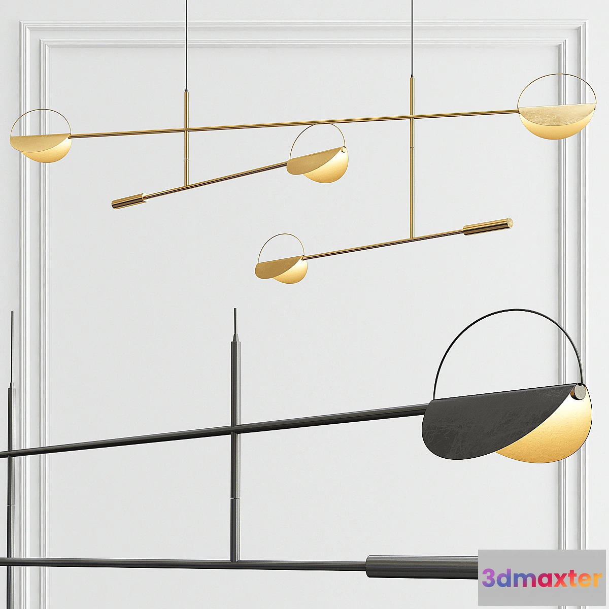 660397 - Bolia Leaves Pendant - No.3