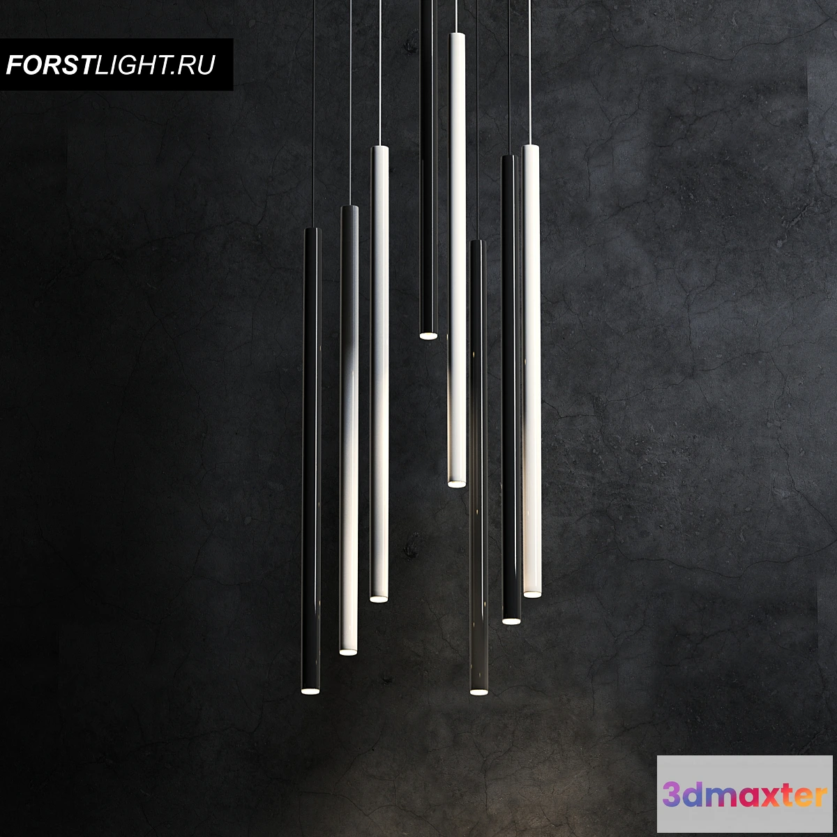 661935 - Pendant lamp Forstlight Slim One