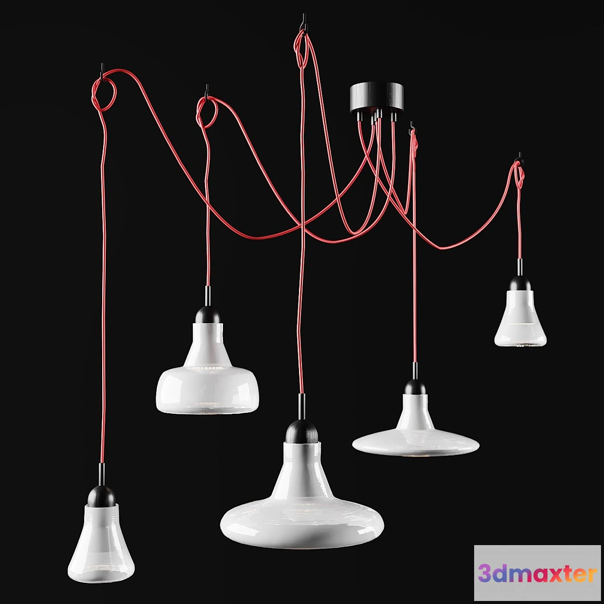 661967 - BROKIS SHADOW 5ER SET PENDANT LIGHT