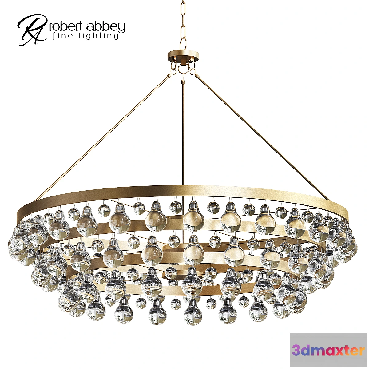 665133 - Bling Large Chandelier by Robert Abbey