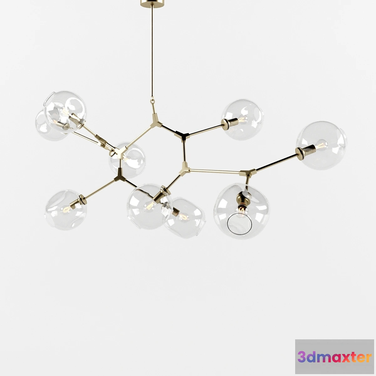 666409 - Branching Bubble Chandelier - No.2