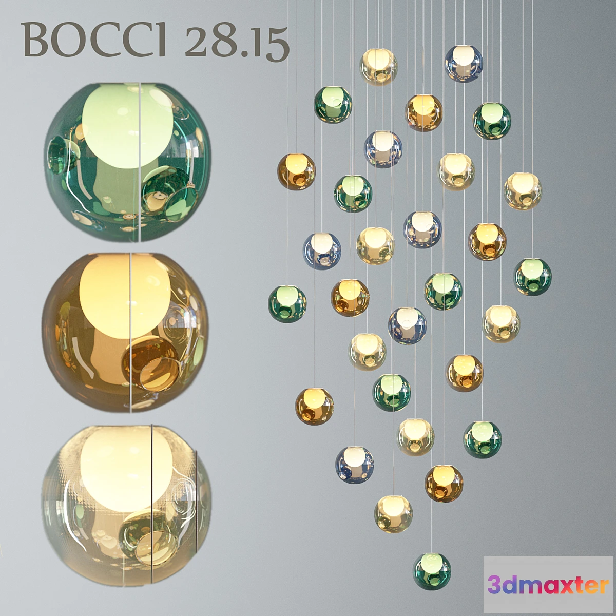 666521 - BOCCI 28.15 Rondom Pendant Light