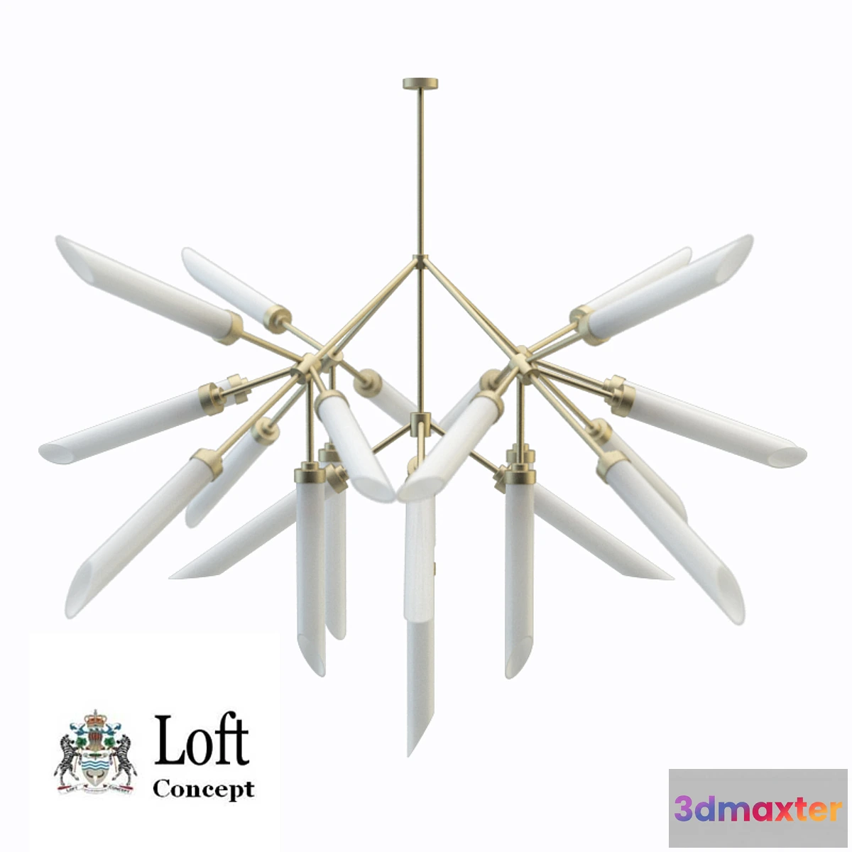 667557 - Spur Pendant Lamp Chandelier - No.2