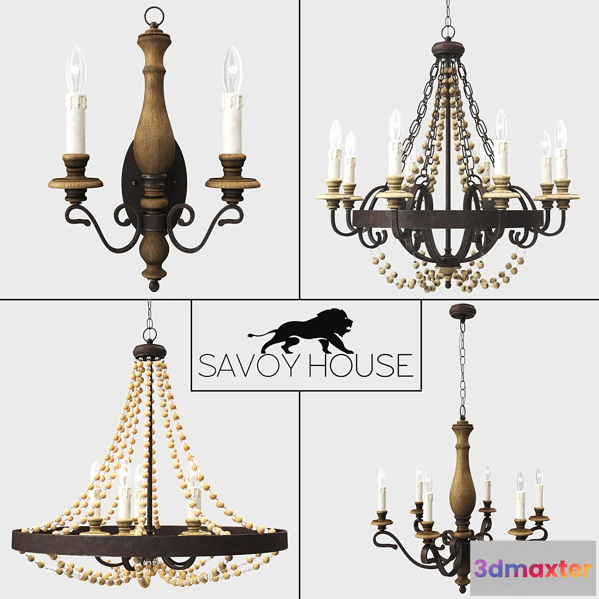 667847 - Savoy House Mallory Light