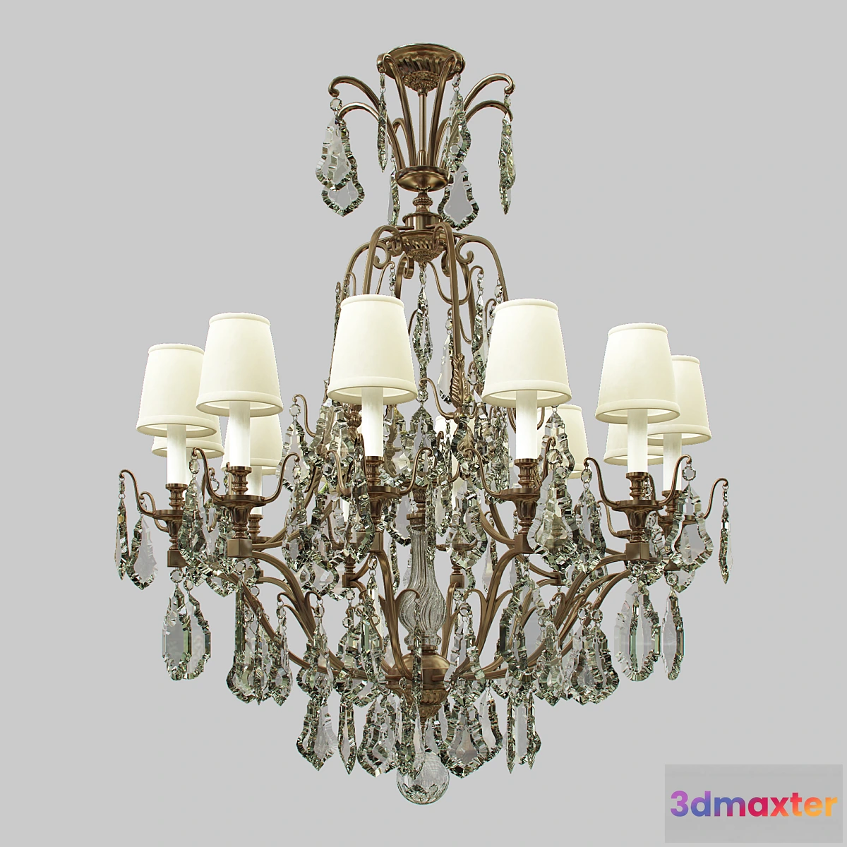 669195 - Chandelier Clive Christian - Regency Crystal Chandelier