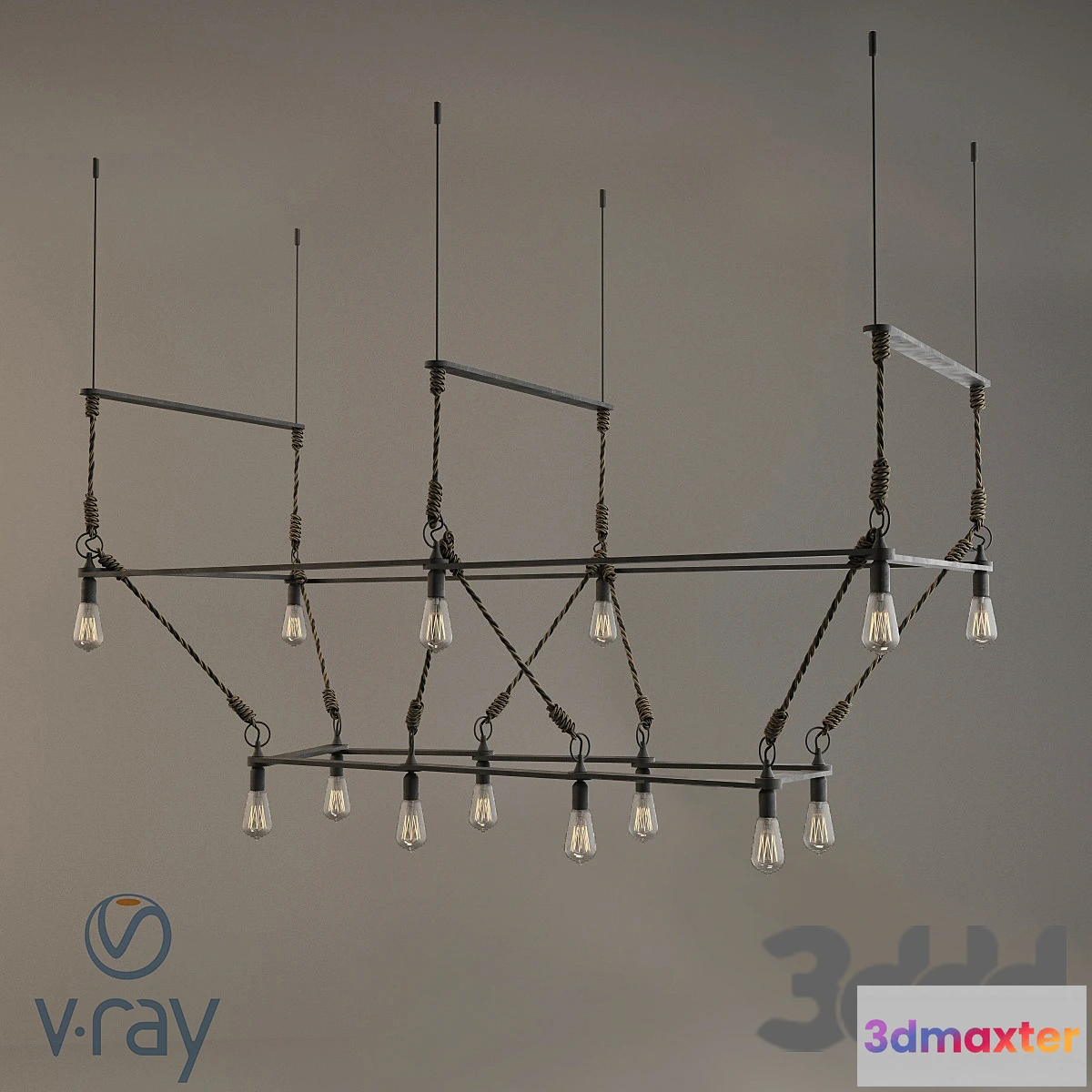 669973 - Hanging Lamp Loft lamp