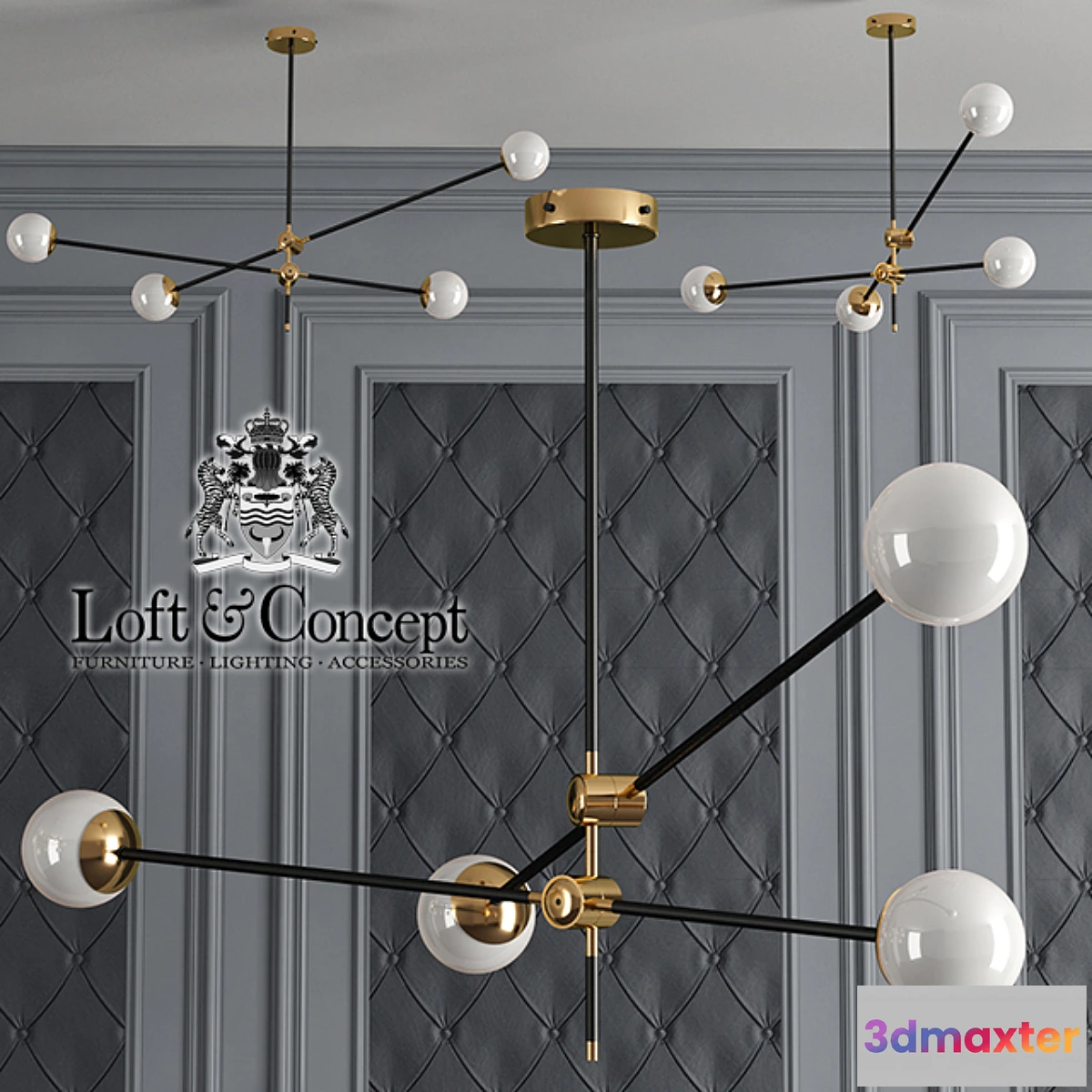 670011 - Chandelier Bullarum Si-4 Chandelier