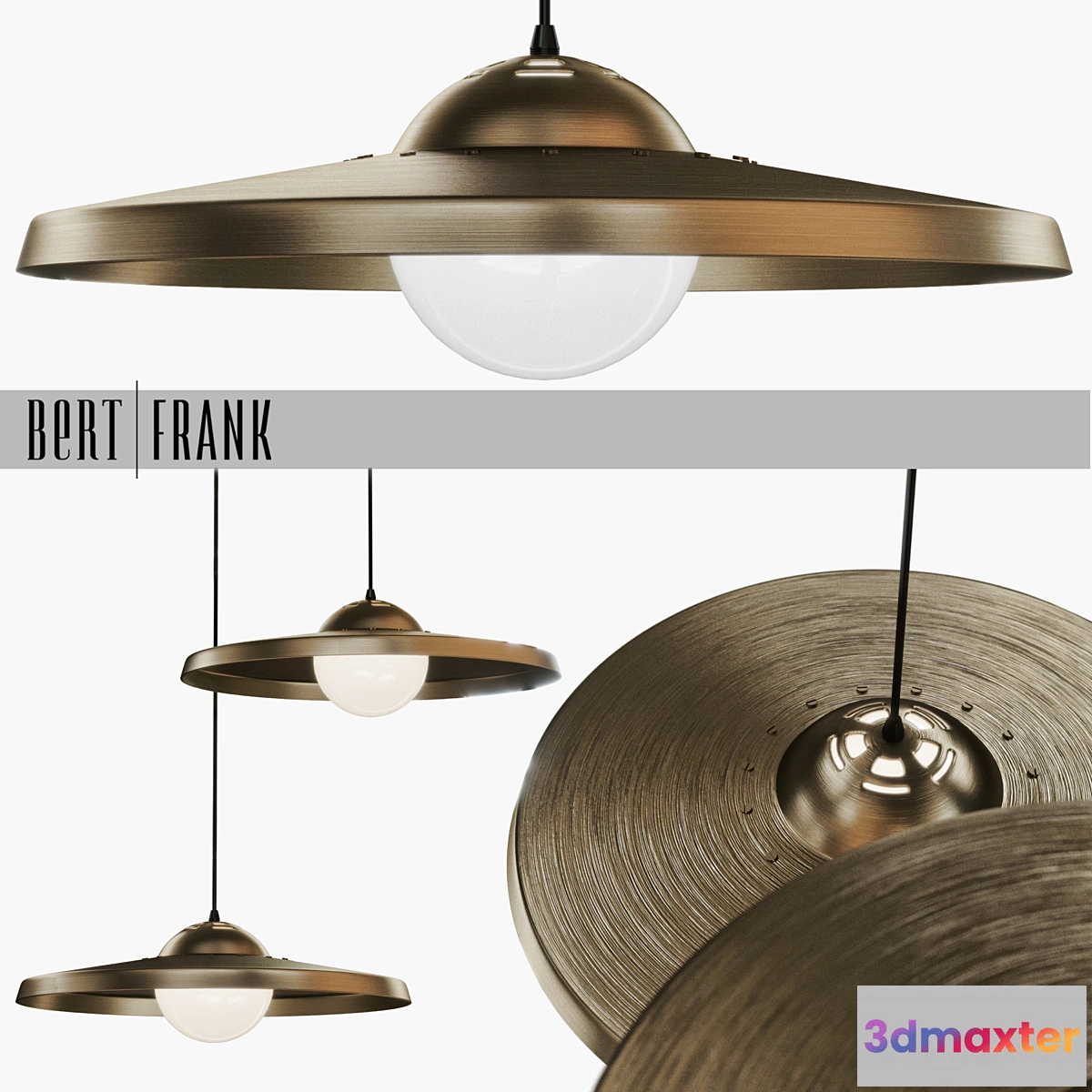 670051 - SEDGE PENDANT - BRASS