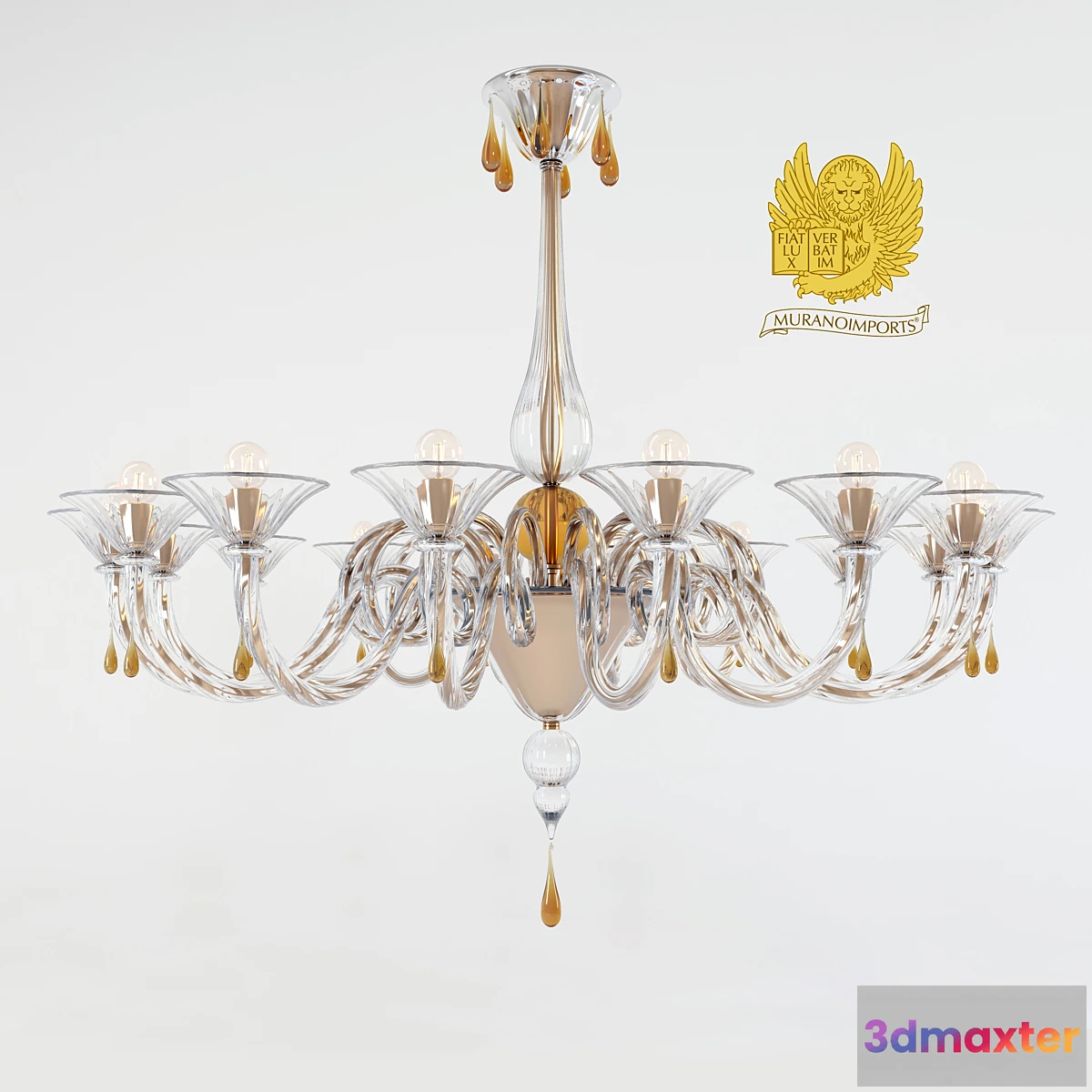 674229 - Modern Murano chandelier