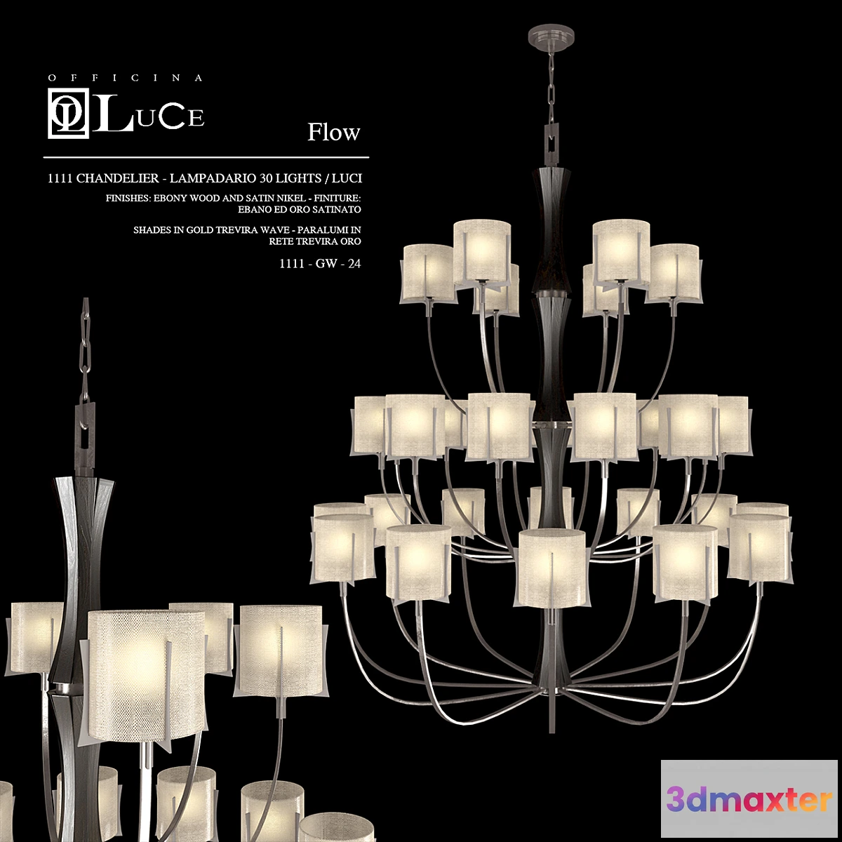 674279 - Officina-Luce Flow 1111-GW-24