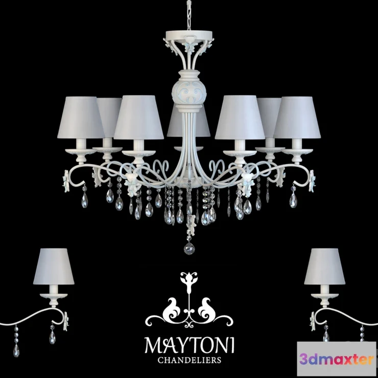 674311 - Chandelier Maytoni ARM033-07-BL