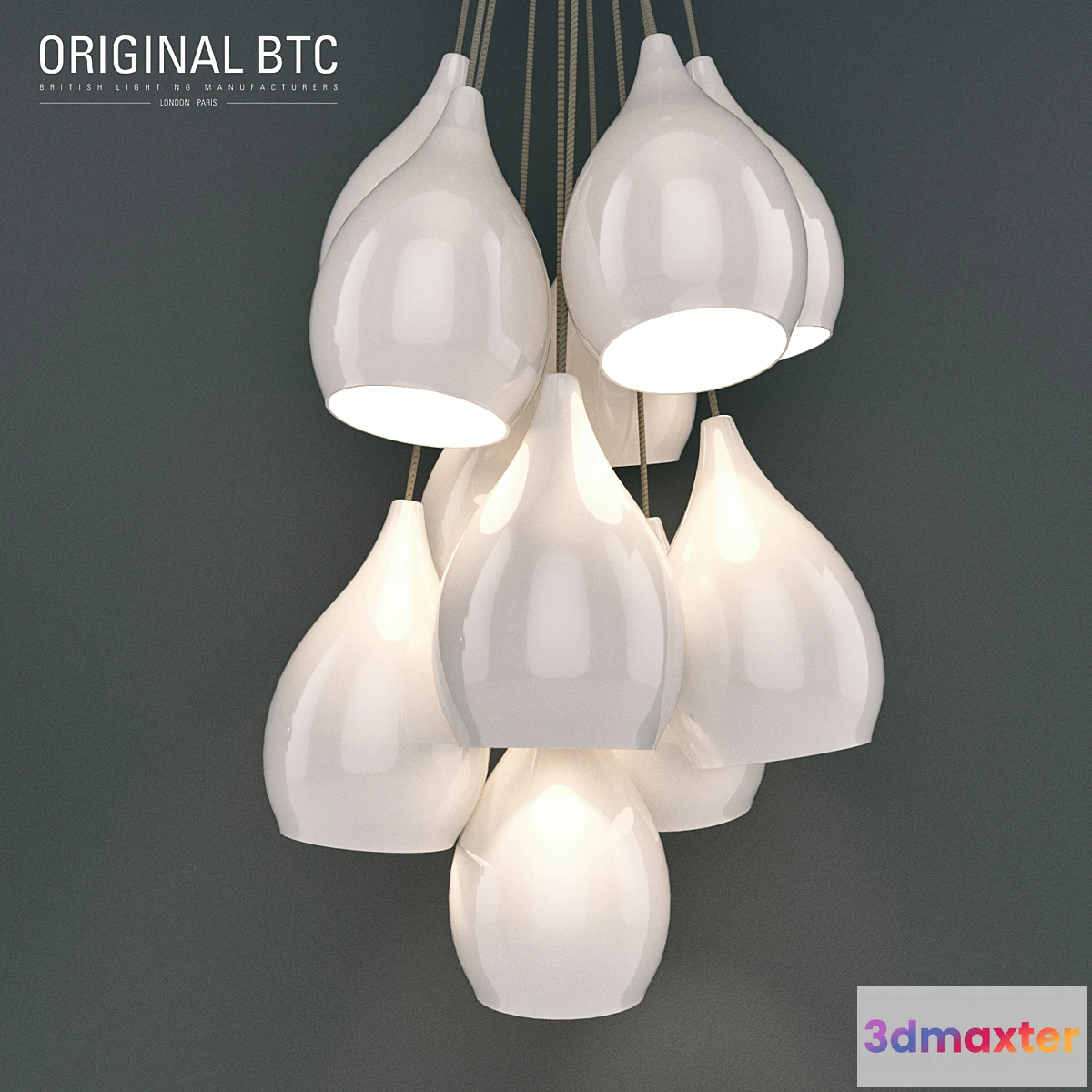 674577 - BTC Original Drop One Grouping Of Eleven Pendant Light
