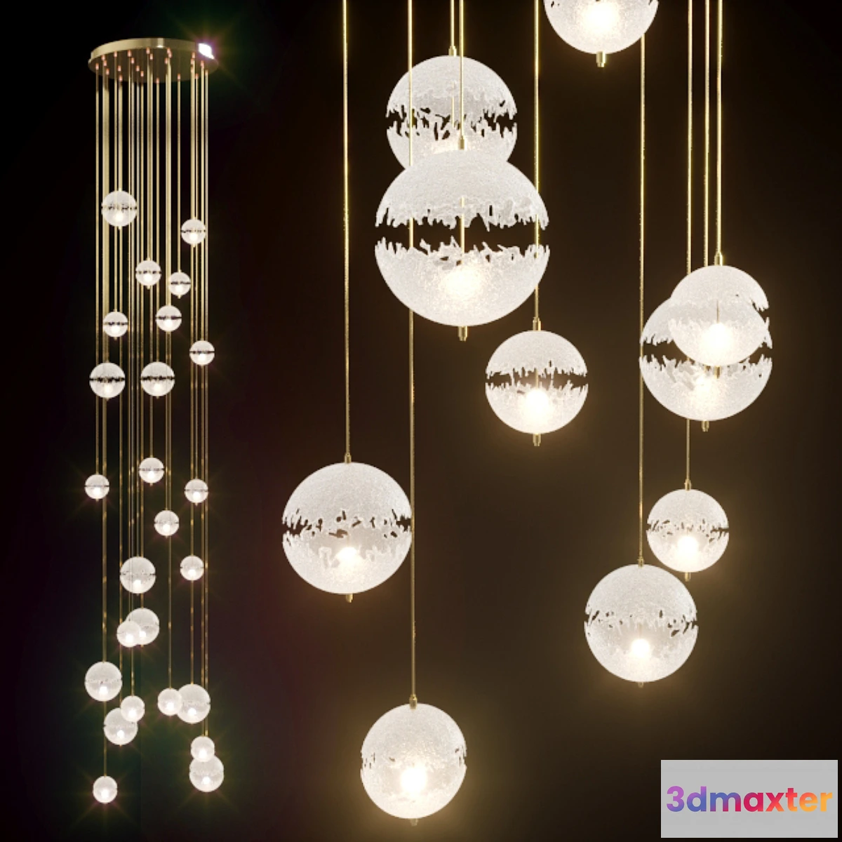 674665 - Catellani & Smith PostKrisi Chandelier