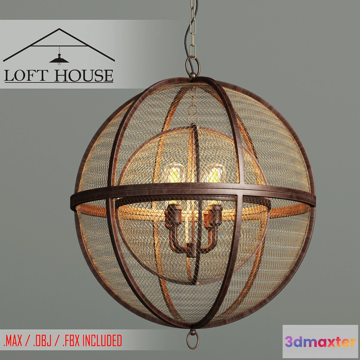 674721 - Hanging lamp LOFT HOUSE P-127