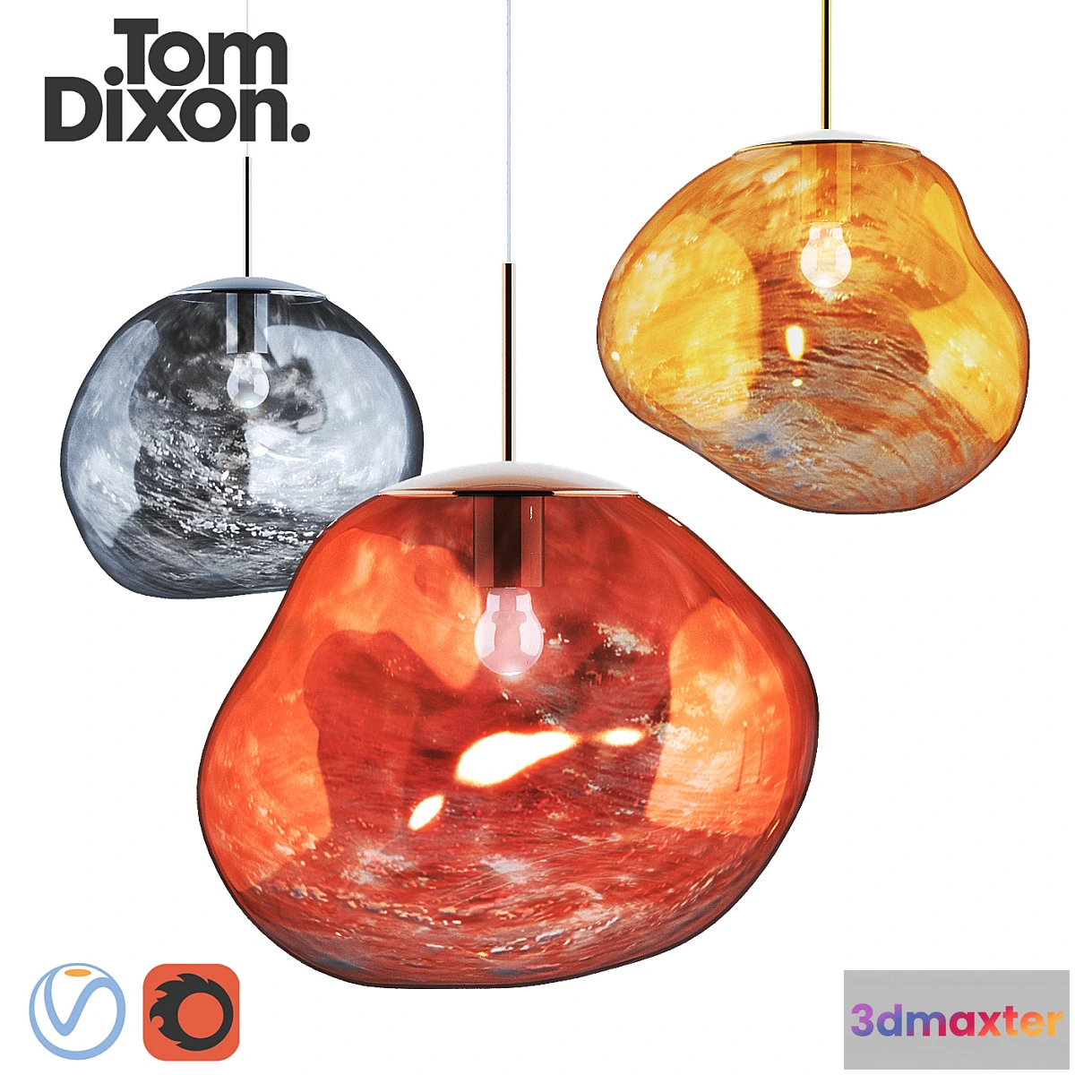 674795 - MELT PENDANT LAMP TOM DIXON