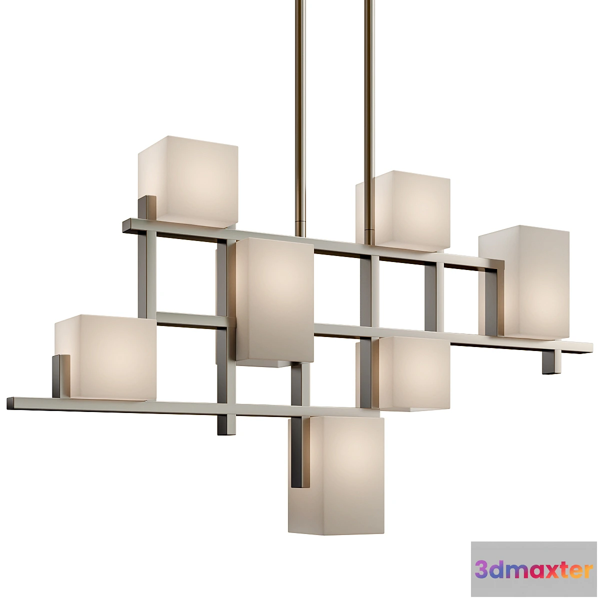 683320 - City Lights Linear Chandelier by Elstead