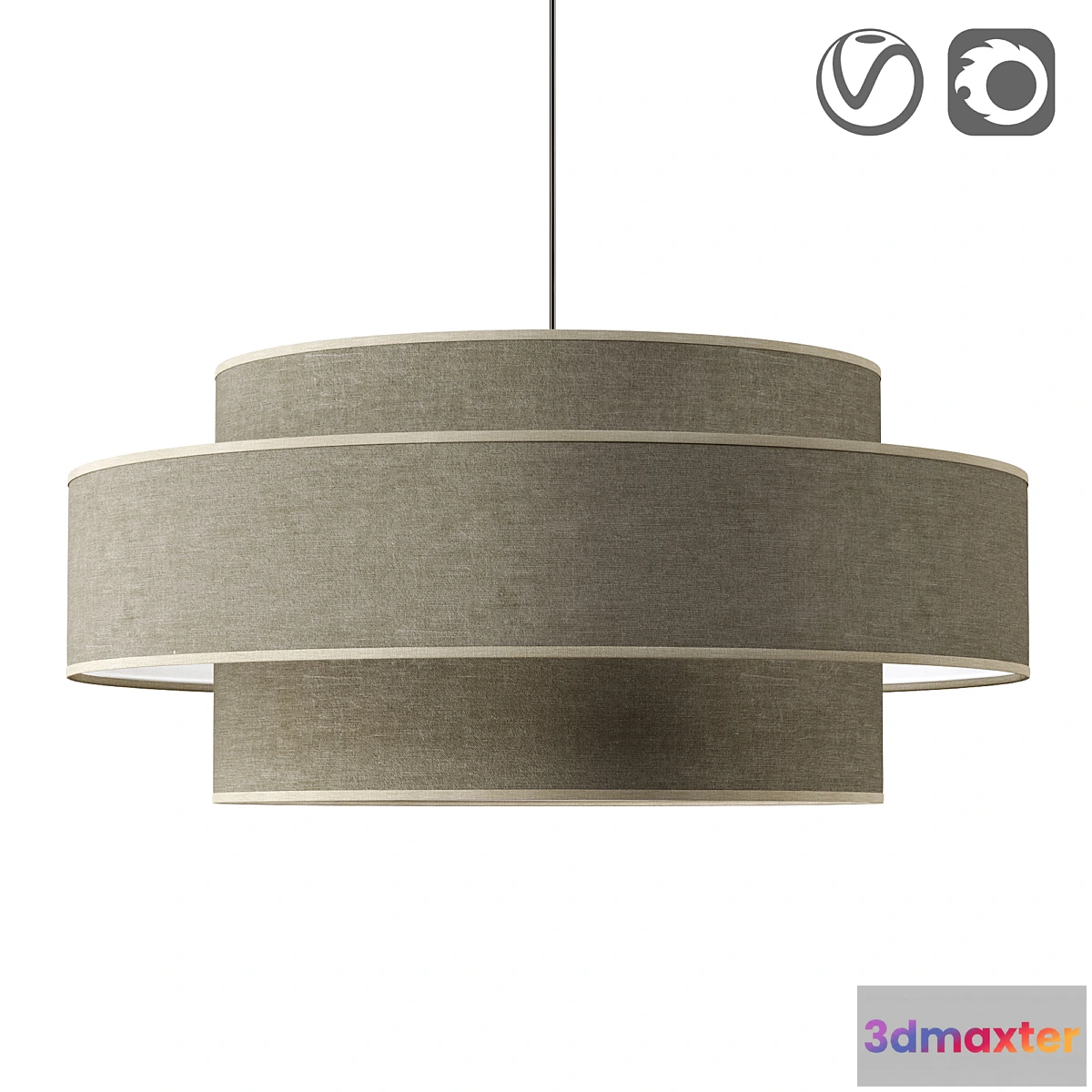 683336 - Linen lamp Souko