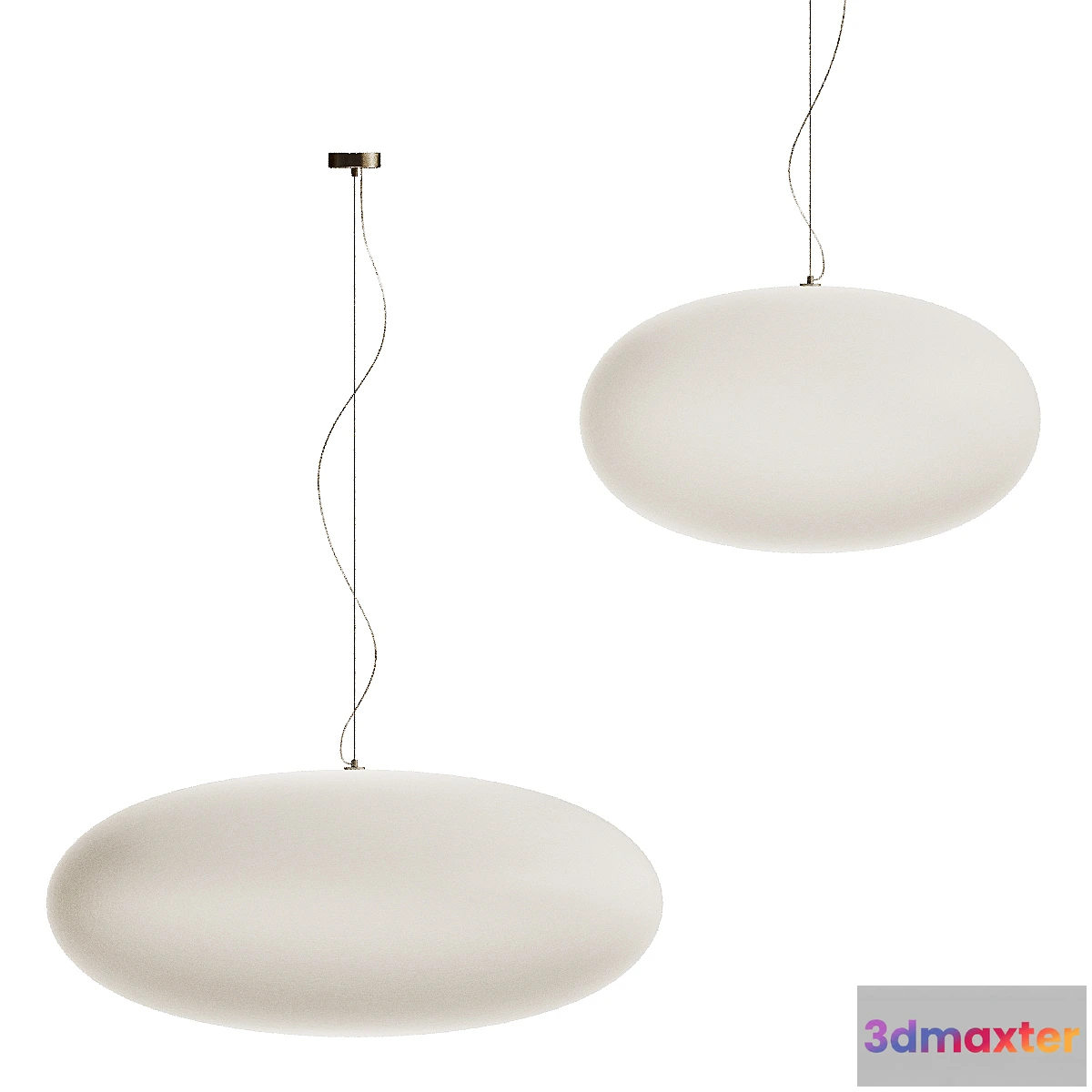683352 - Vibia VOL Blown glass pendant lamp