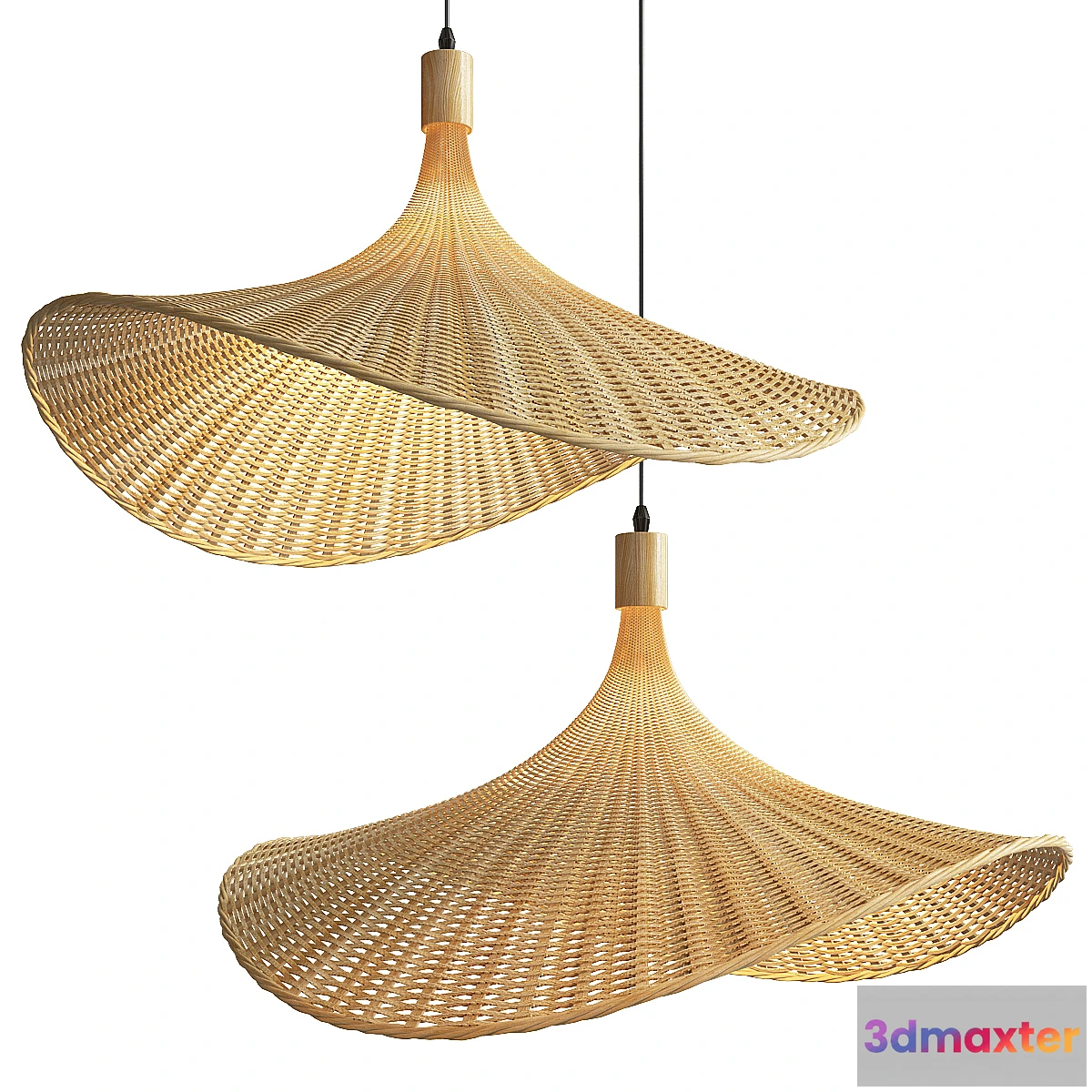 683400 - Rattan Lamps