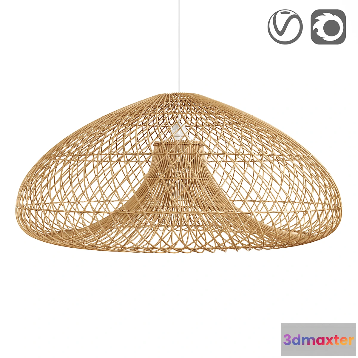 683472 - Rattan lamp Titou