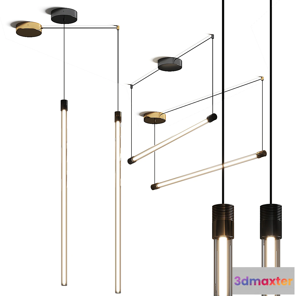 683490 - Vapor Horizontal Hollands Light Pendant Lamp