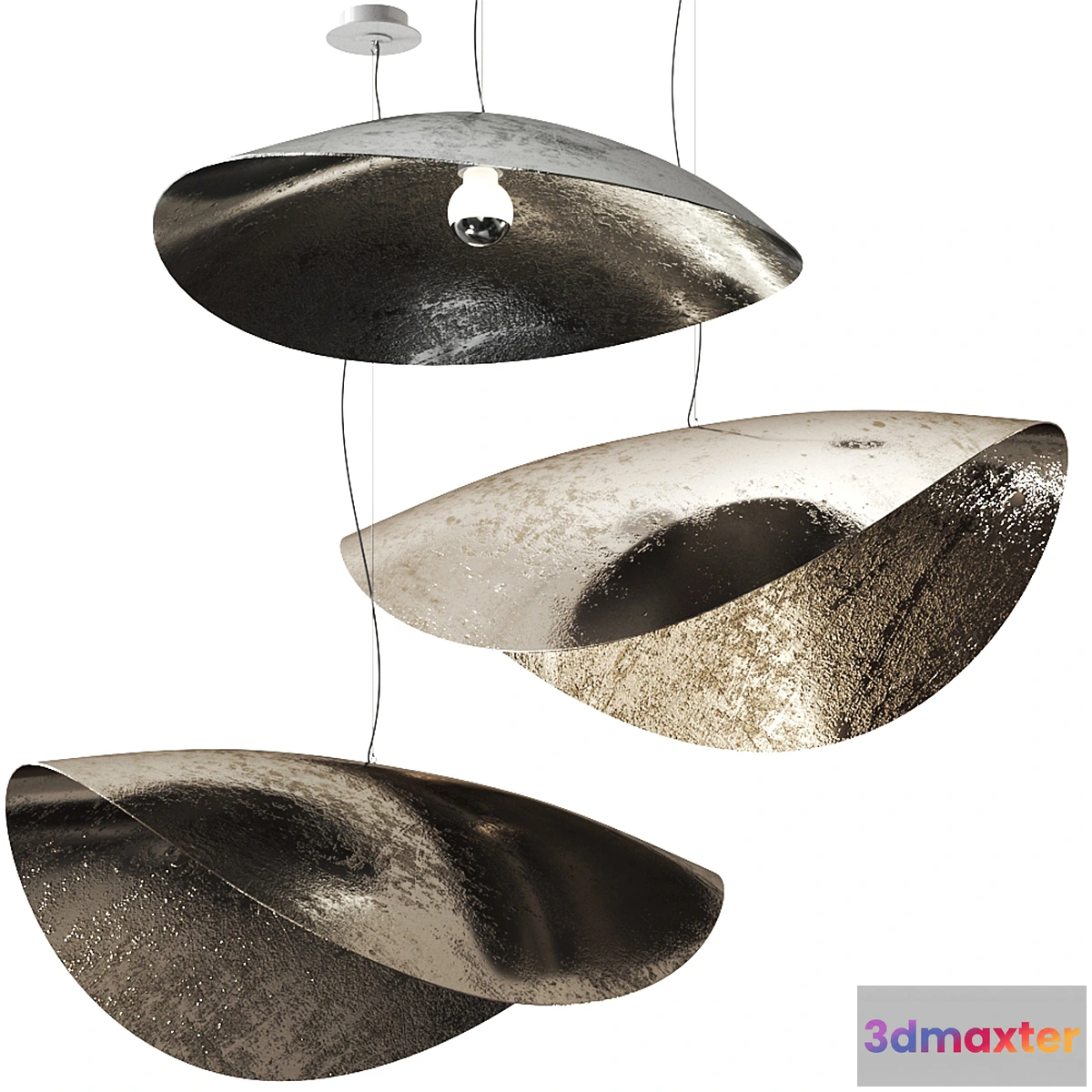683494 - SILVER 95 96 pendant lamp by Gervasoni