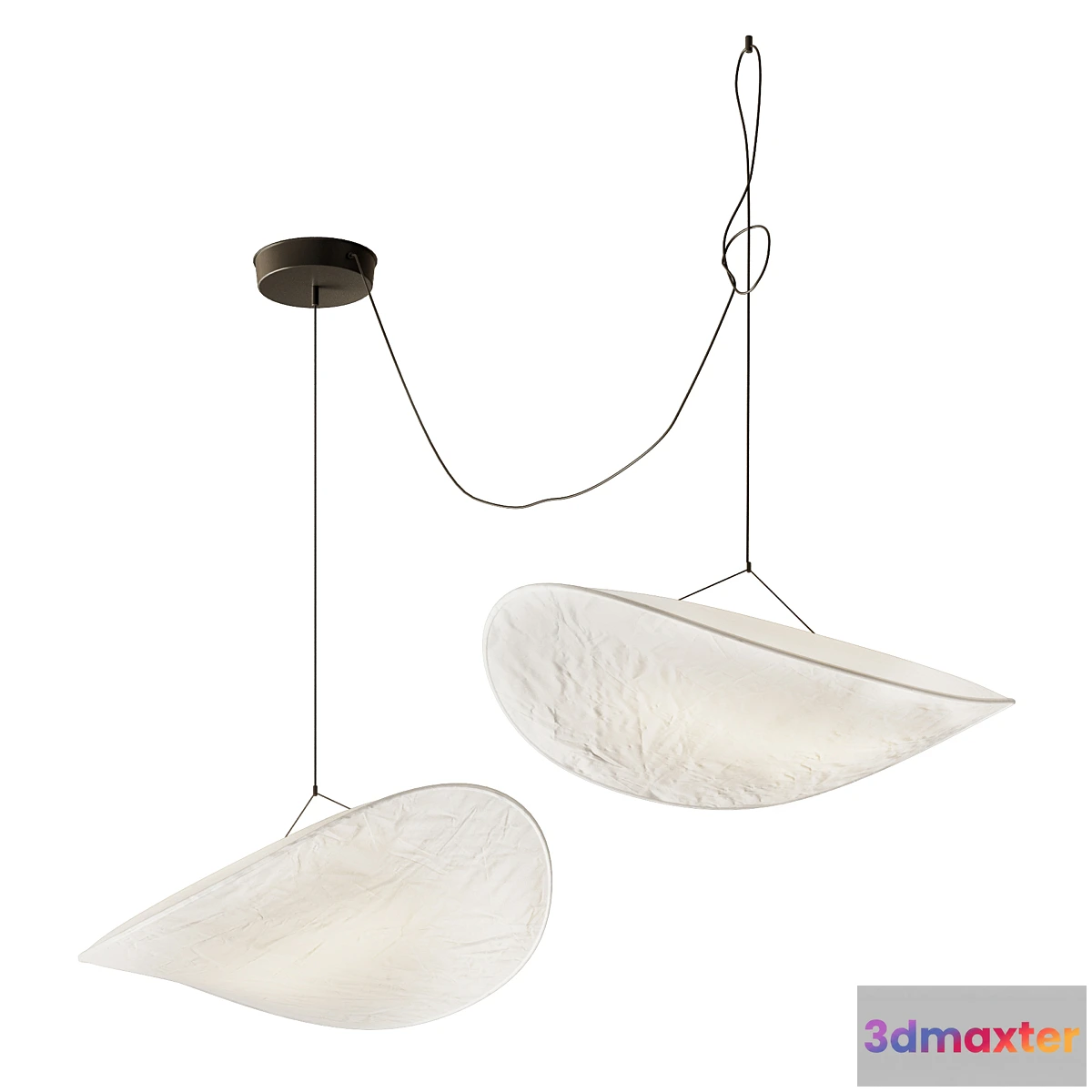 683496 - Tense Pendant 90 Cm White