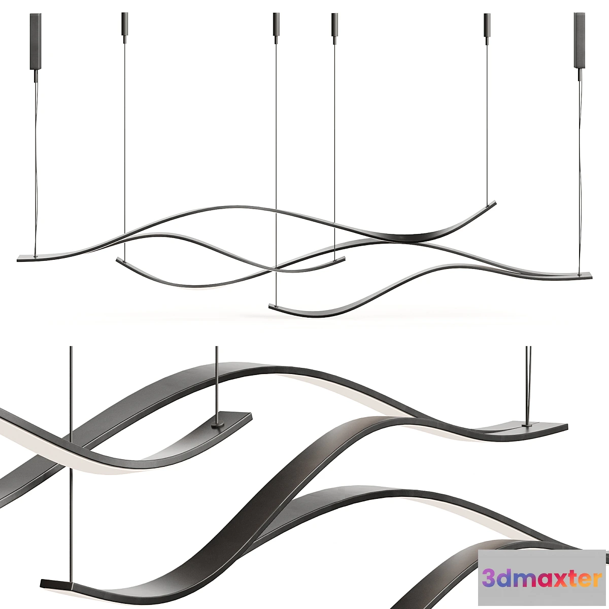 683606 - Zenqdesigns CREATIVE Abstract Chandelier
