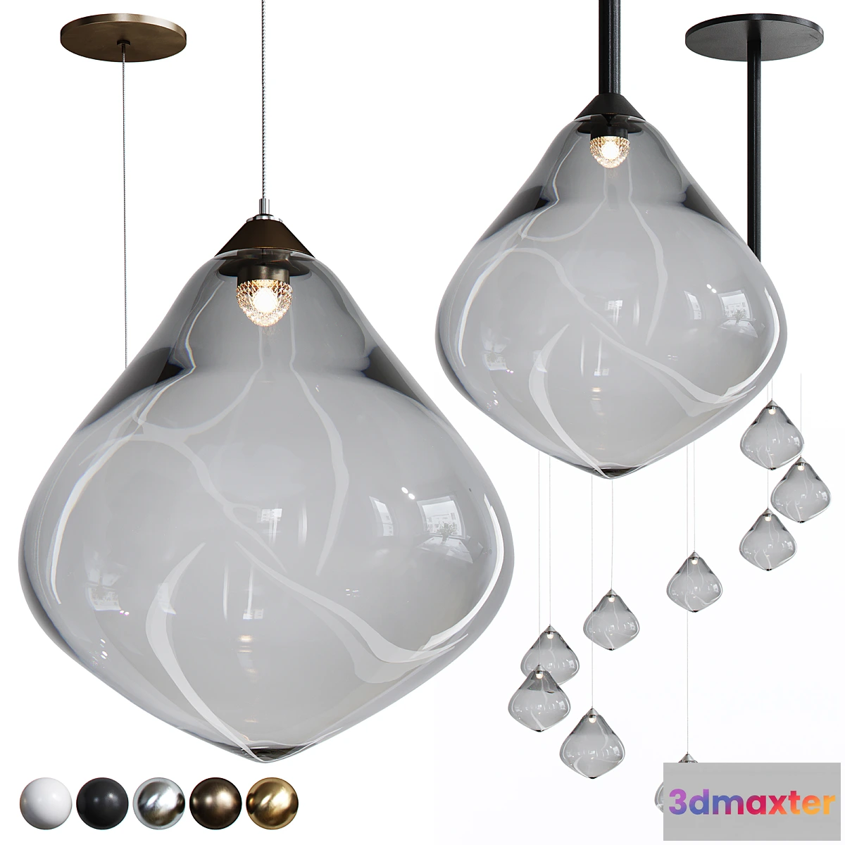 683654 - Pendant lamps OLLO from Soktas