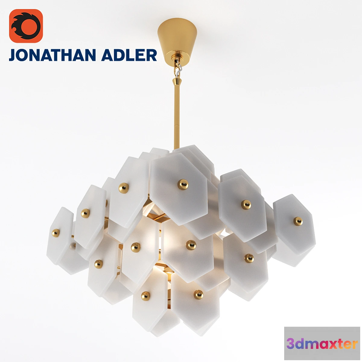 683784 - JONATHAN ADLER - Vienna small chandelier