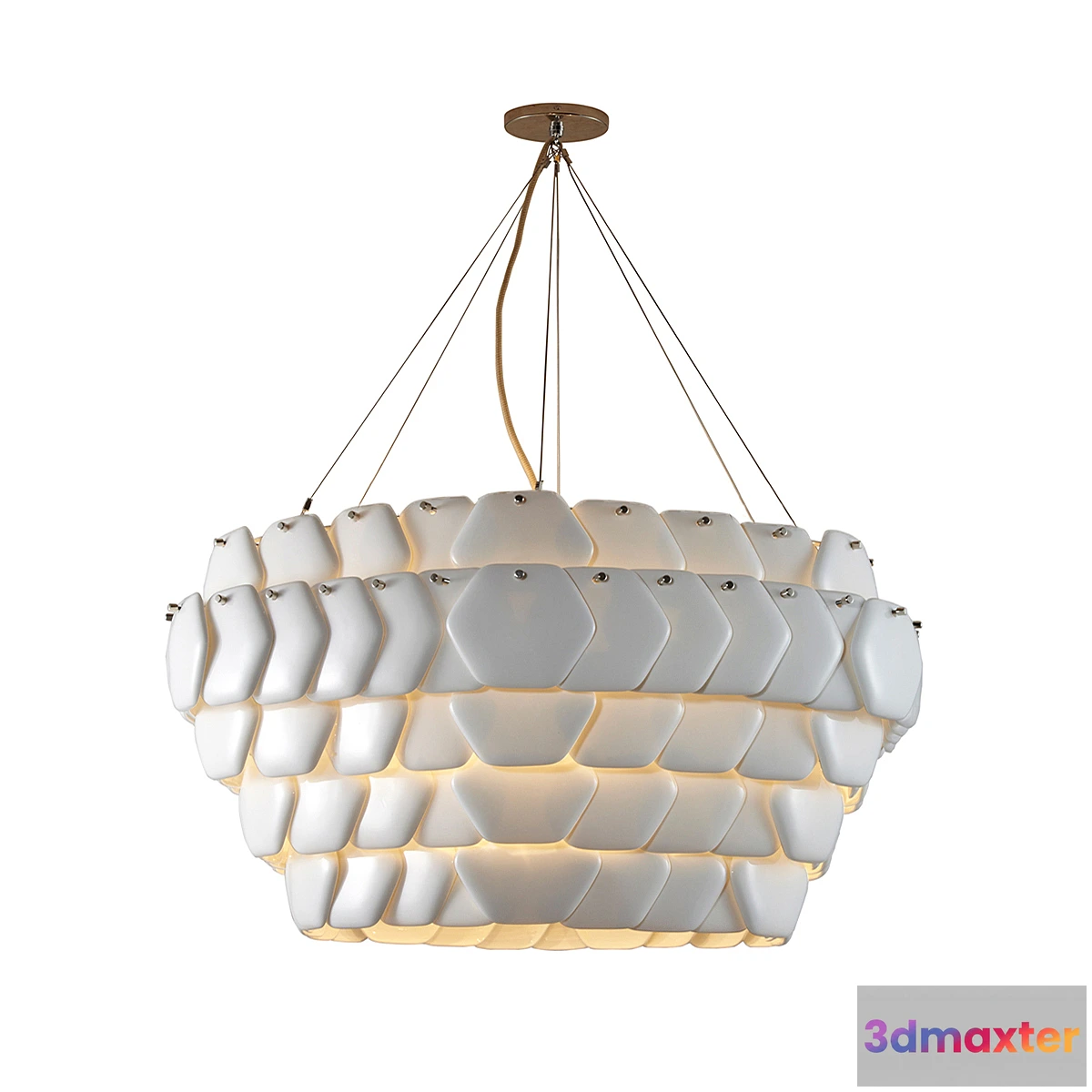 683788 - Original Btc Pendant Lamp Cranton Hexagonal