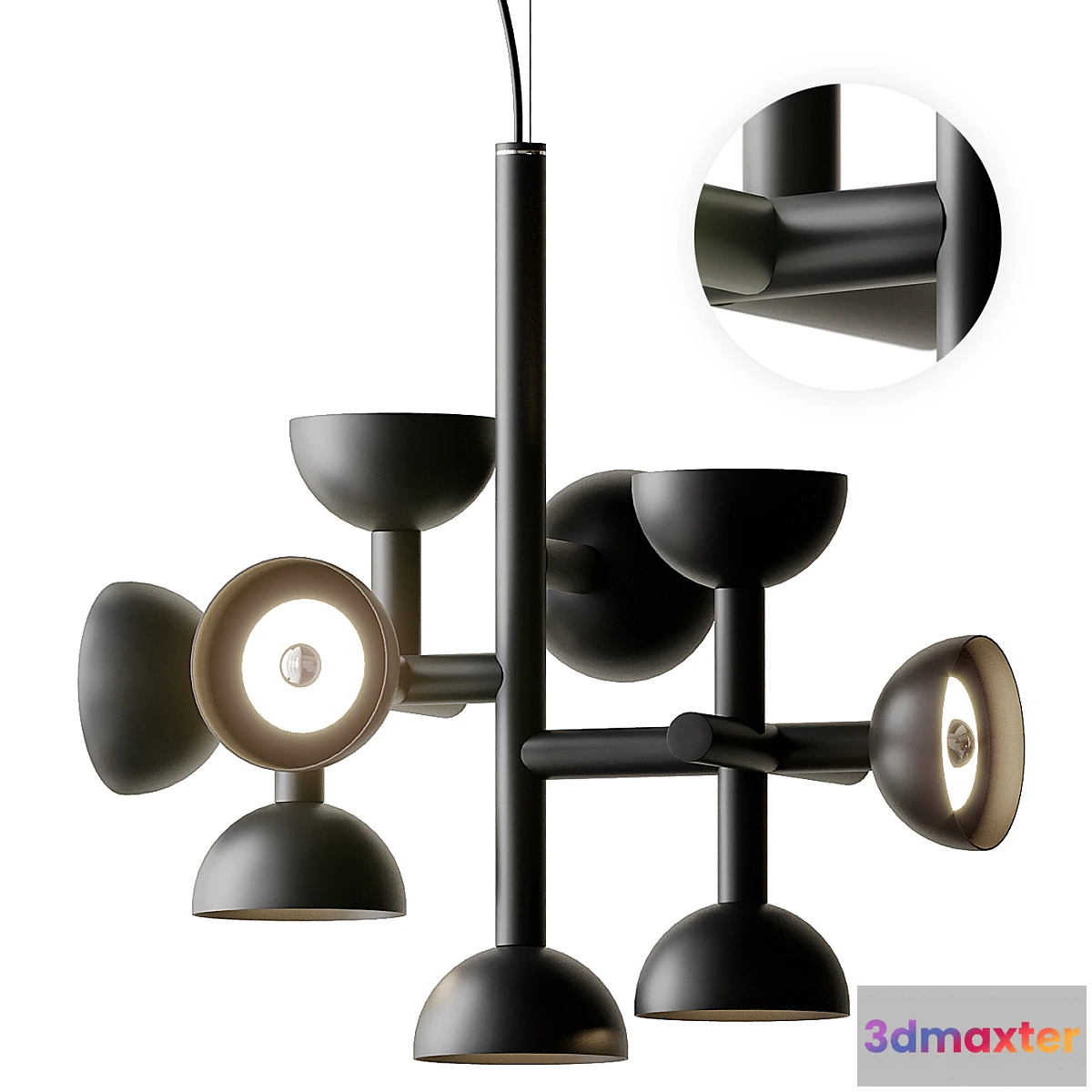 683862 - SIBILLA Aluminum Pendant lamp from Karman