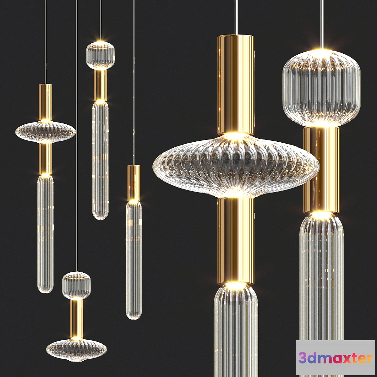 684044 - Cipher Multi Pendant