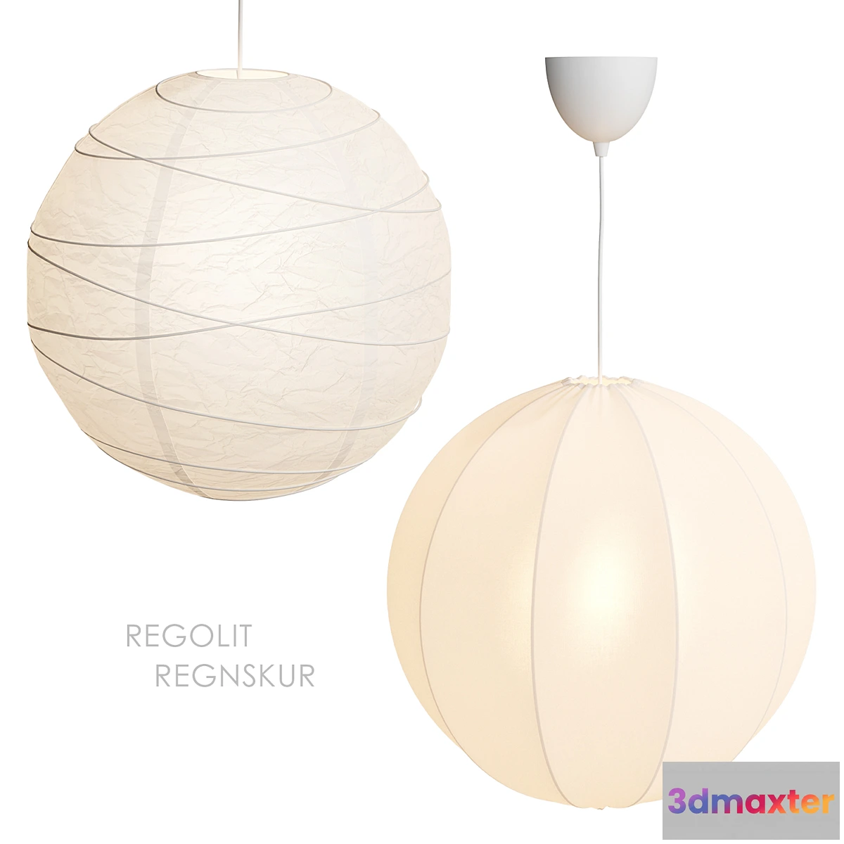 684126 - IKEA REGOLIT _ REGNSKUR Pendant lamp