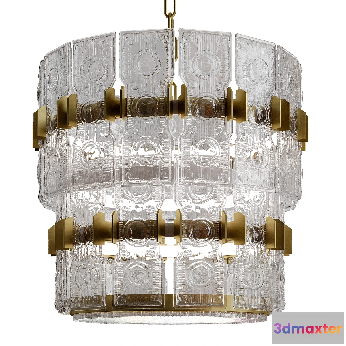 708190 - Vintage Chandelier Red May