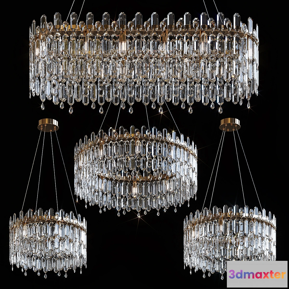 708206 - Pendant chandeliers JULIEN by Lampatron