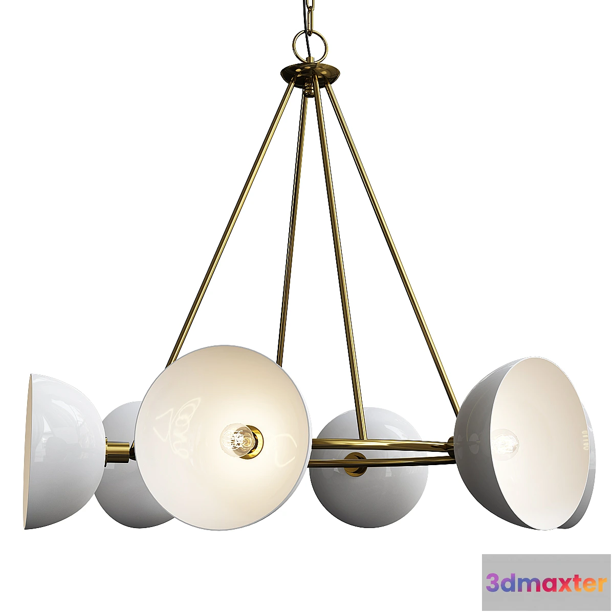 708260 - Currey & company soba chandelier