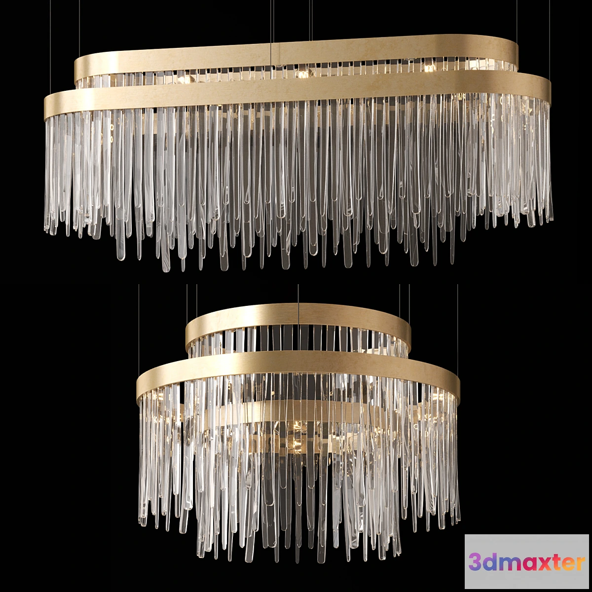 708312 - Babel Chandeliers by Luxxu