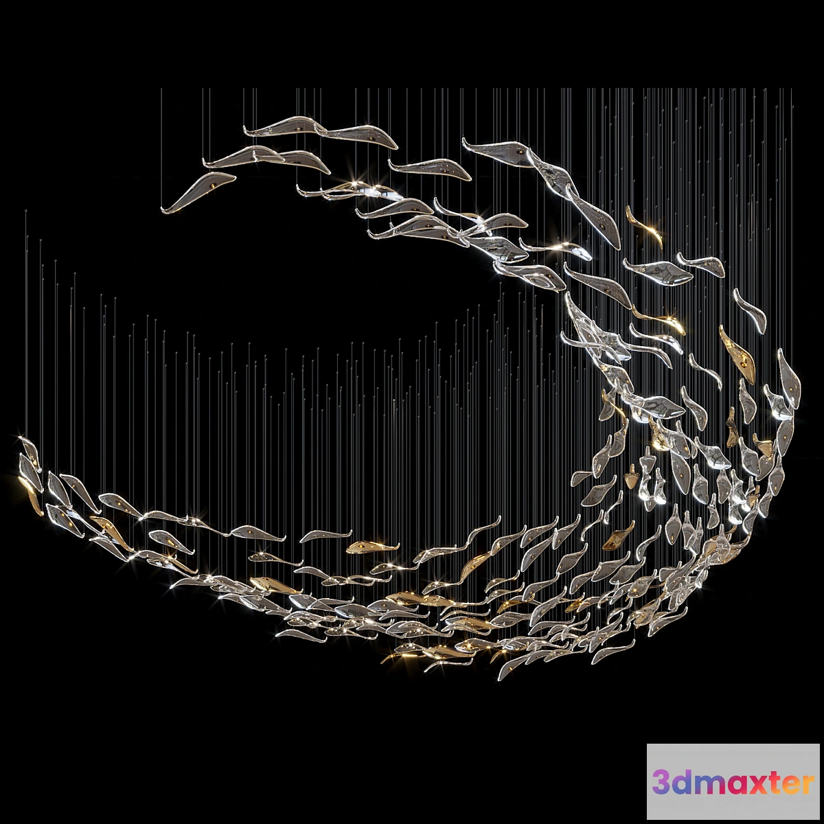 708366 - Hanging arrangement Vargov Design - Swarm