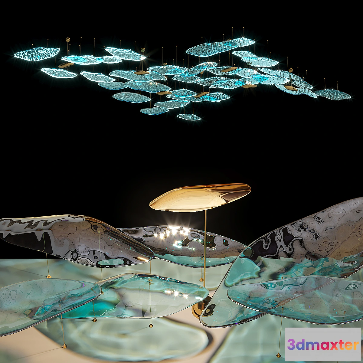 708484 - Light composition Vargov Design - Maldives