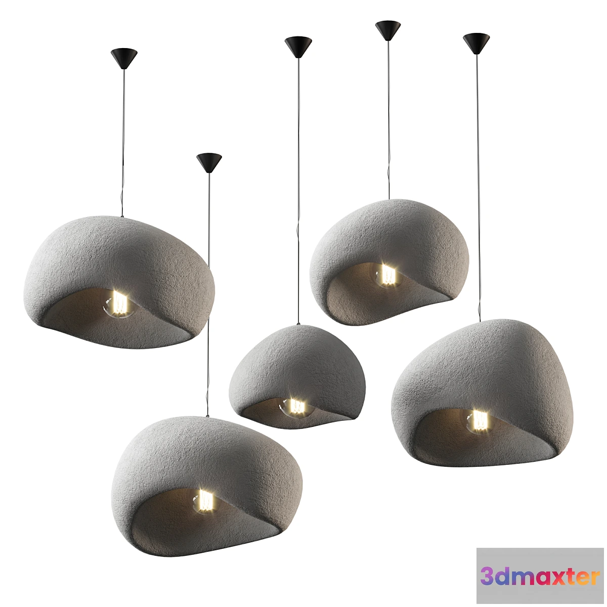 708502 - Khmara Lamp set  5 materials