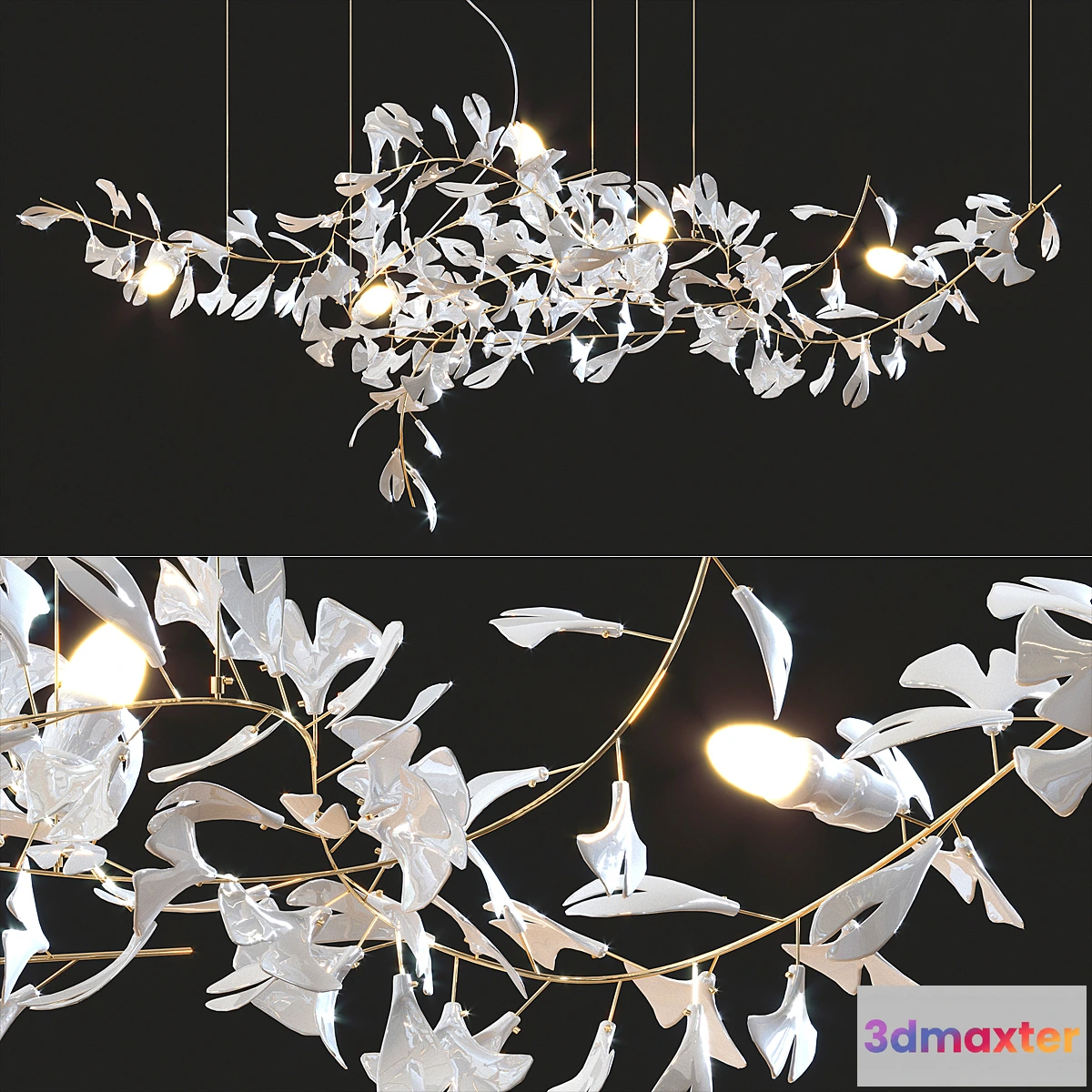 708508 - Andreea Braescu Ginkgo Chandelier