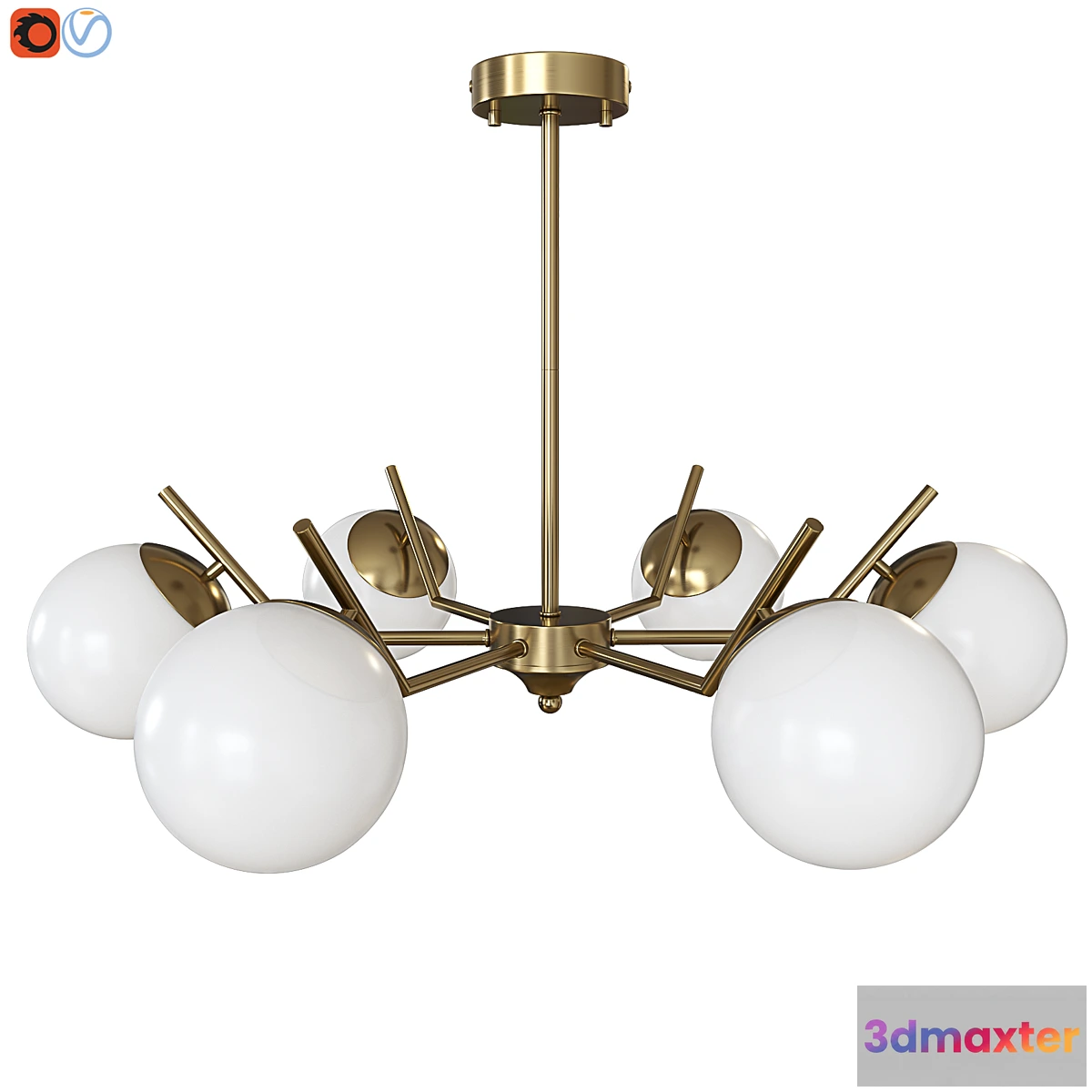 708908 - Chandelier Freya Moon